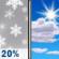Thursday: Slight Chance Rain And Snow Showers then Mostly Sunny